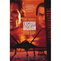 Executive Decision Movie Poster Print showcasing suspenseful film imagery.