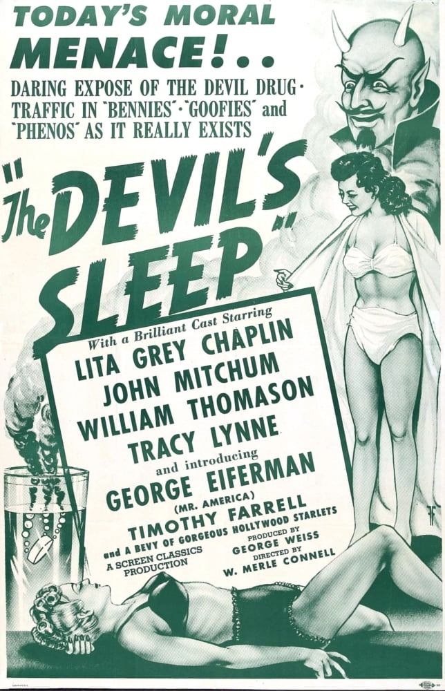 The Devil's Sleep 1951 Movie Masterprint Poster 11x17