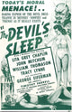The Devil's Sleep 1951 Movie Masterprint Poster 11x17