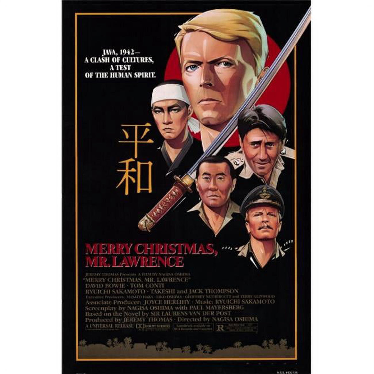 Merry Christmas Mr. Lawrence movie poster 11x17 print
