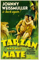 Tarzan and His Mate 1934 Movie Poster Masterprint 11x17