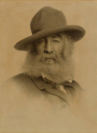 Walt Whitman Poster Print by Thomas Wilmer Dewing, 18x24