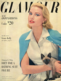 Grace Kelly Glamour magazine cover photo print