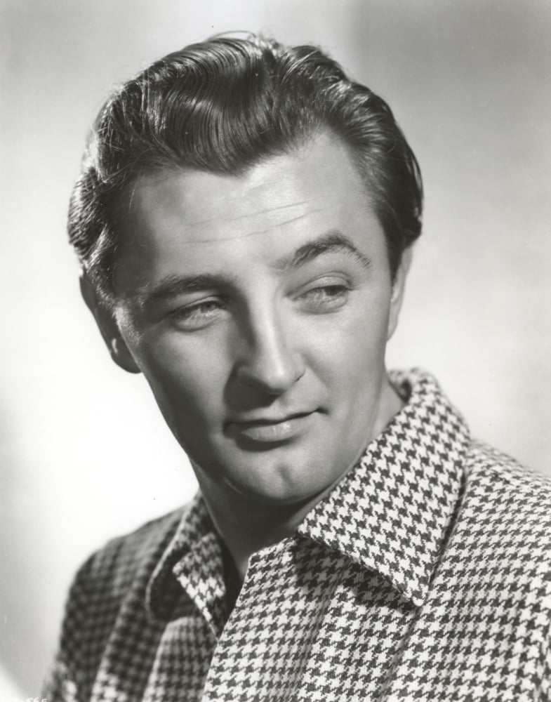 Robert Mitchum classic photo print showcasing his iconic presence.