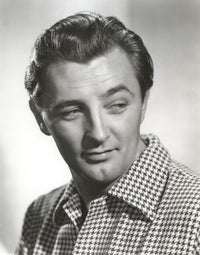 Robert Mitchum classic photo print showcasing his iconic presence.