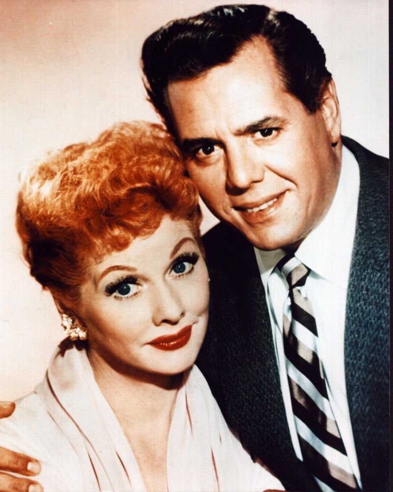 Lucille Ball and Desi Arnaz Vintage Photo Print