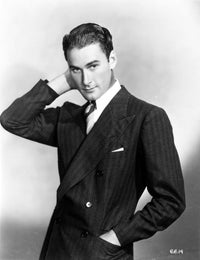 Errol Flynn classic photo print showcasing the iconic Hollywood star.