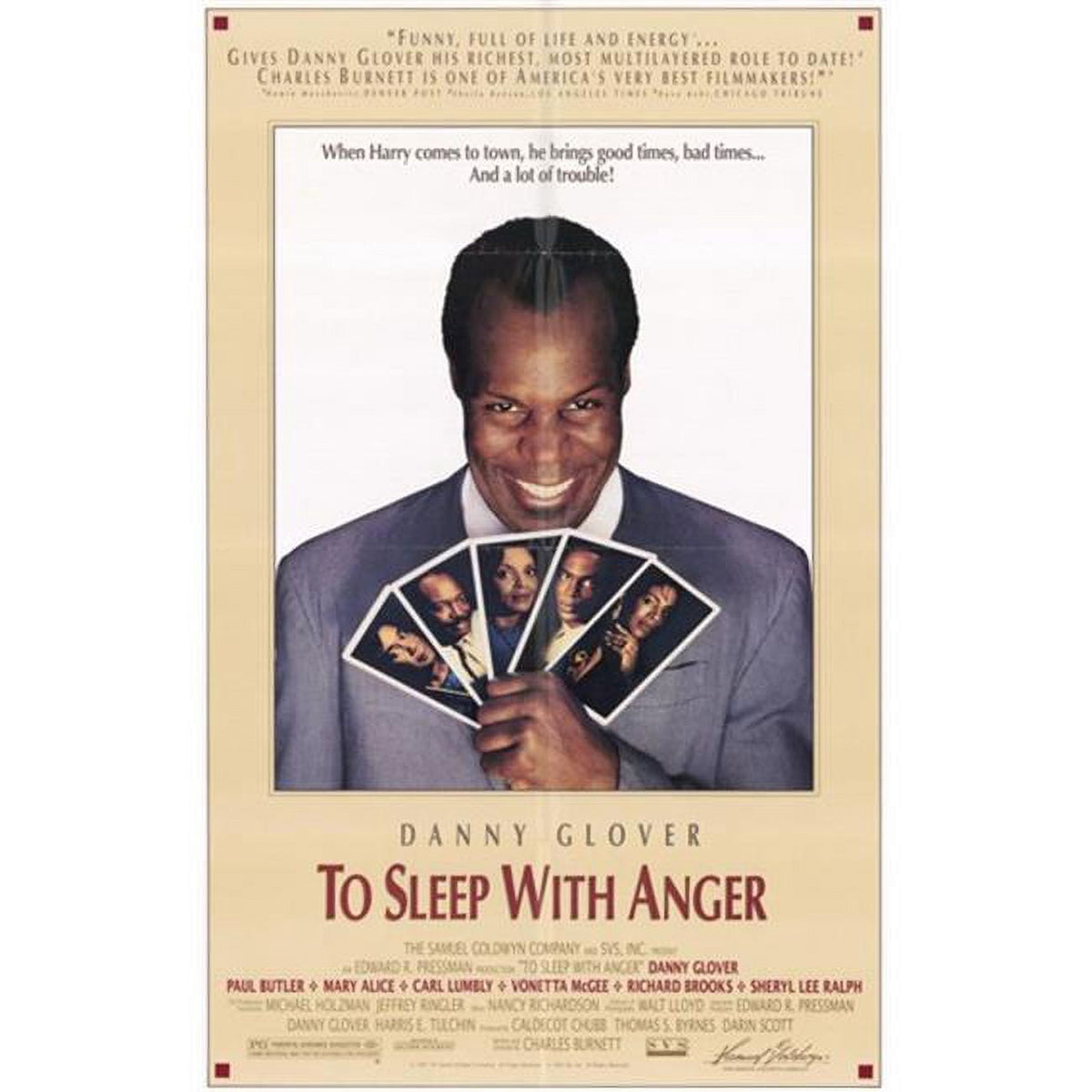 To Sleep With Anger Movie Poster - 11x17 Print
