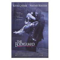 The Bodyguard Movie Poster 11x17 print featuring Whitney Houston and Kevin Costner