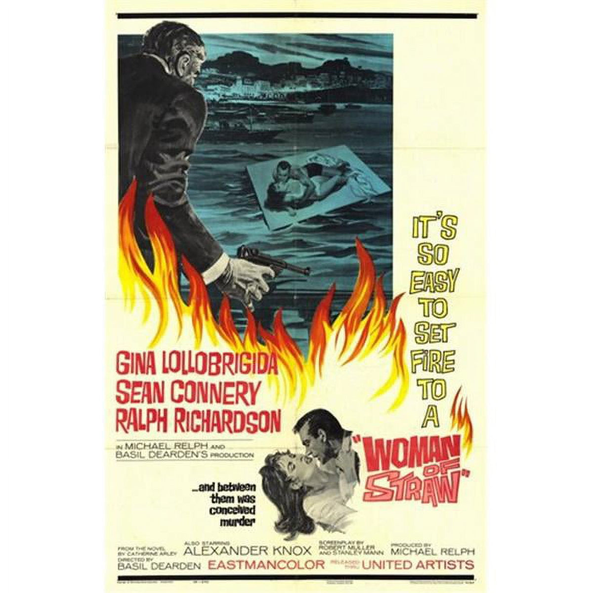 Woman of Straw Movie Poster in 11x17 size