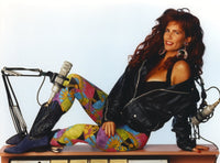 Tawny Kitaen portrait photo print in long sleeve shirt, available in multiple sizes.