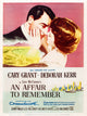 An Affair To Remember movie poster print featuring Cary Grant and Deborah Kerr.