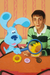 Blue's Clues Movie Poster - 8x10 print featuring Blue and friends.