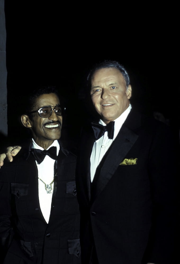 Frank Sinatra and Sammy Davis Jr. iconic photo print