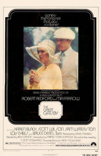 Great Gatsby Movie Poster 11x17 print featuring 1920s design