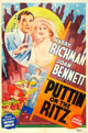 Puttin' On The Ritz movie masterprint poster featuring Harry Richman and Joan Bennett.