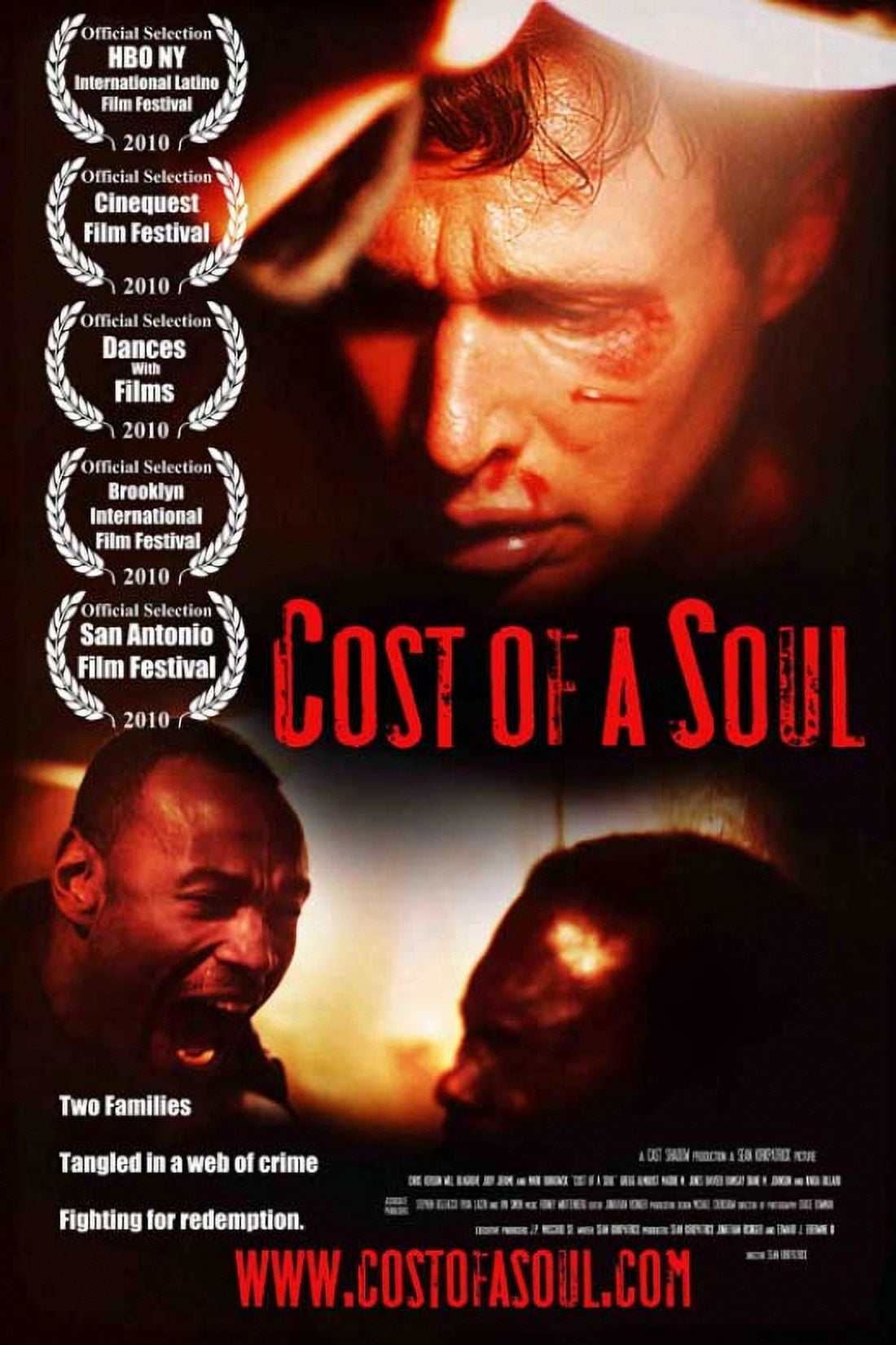 Cost of a Soul Movie Poster in 11x17 size, vibrant colors and cinematic design.