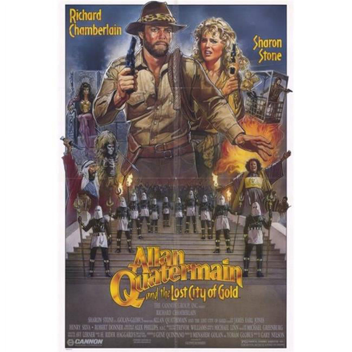 Allan Quatermain and the Lost City of Gold movie poster 11x17