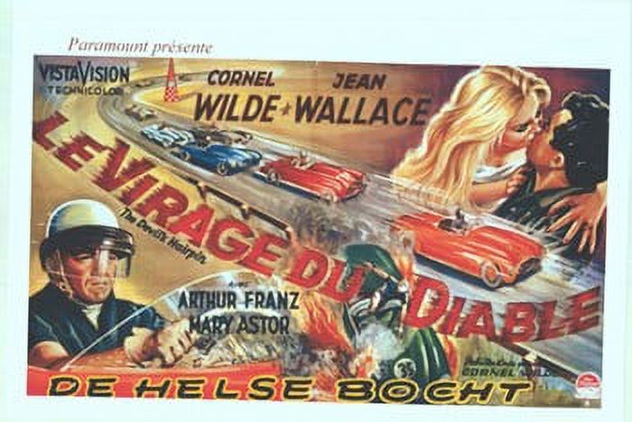 The Devil's Hairpin movie poster 17x11 print