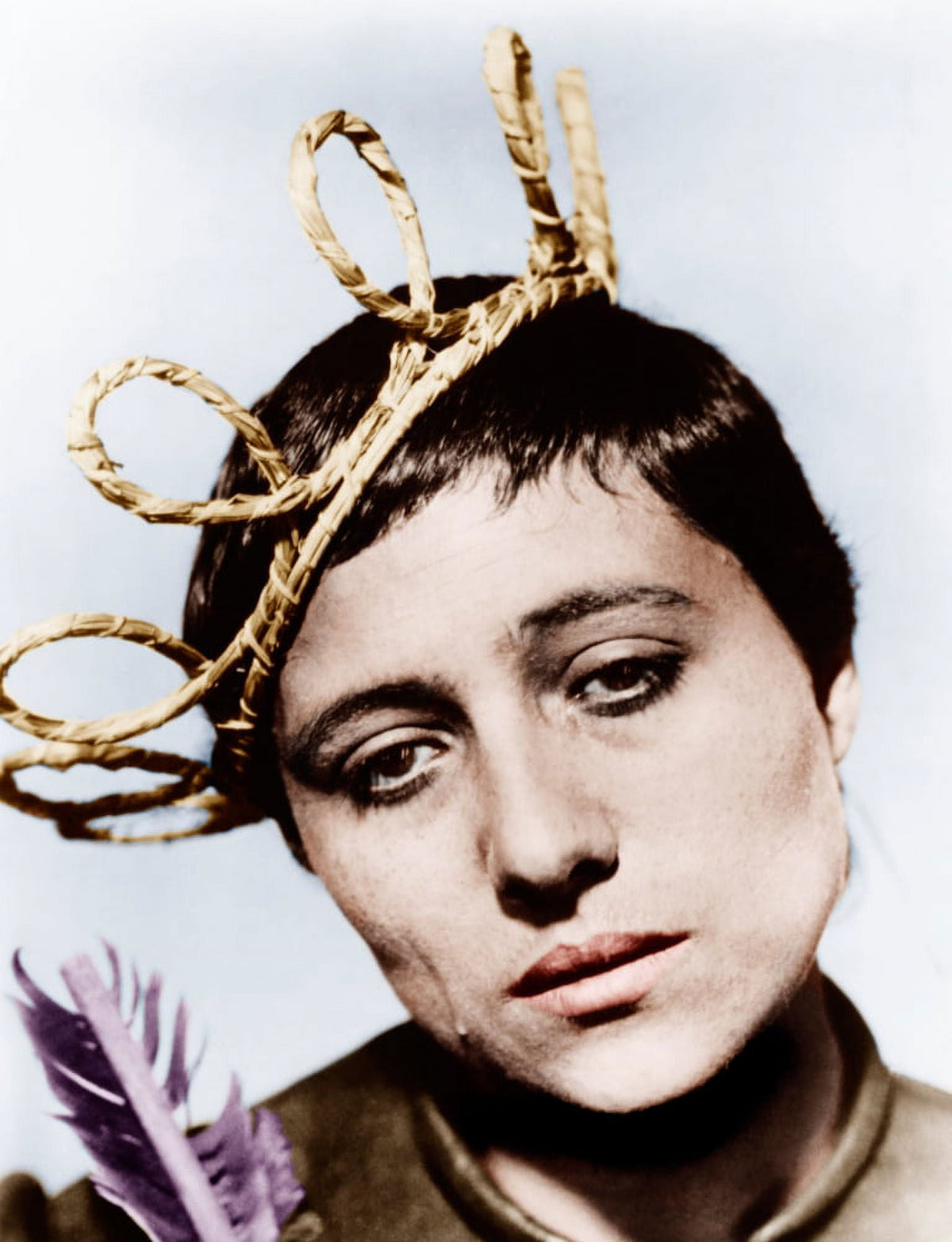 The Passion of Joan of Arc photo print featuring Maria Falconetti from the 1928 film.
