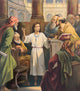 The Boy Jesus in the Temple Poster Print (1905) by Stecher Litho. Co