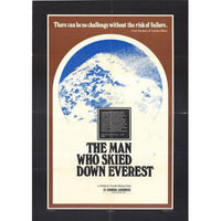 The Man Who Skied Down Everest movie poster print