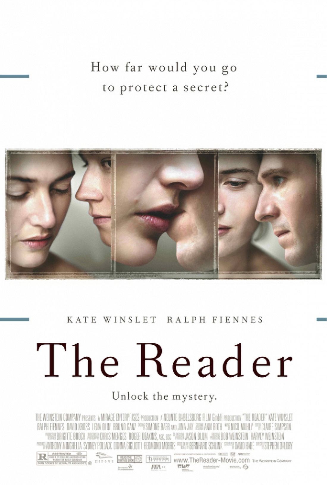 The Reader movie poster print - 11x17 size, cinematic art