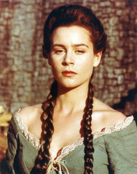 Portrait photo print of Embeth Davidtz looking down, available in multiple sizes.