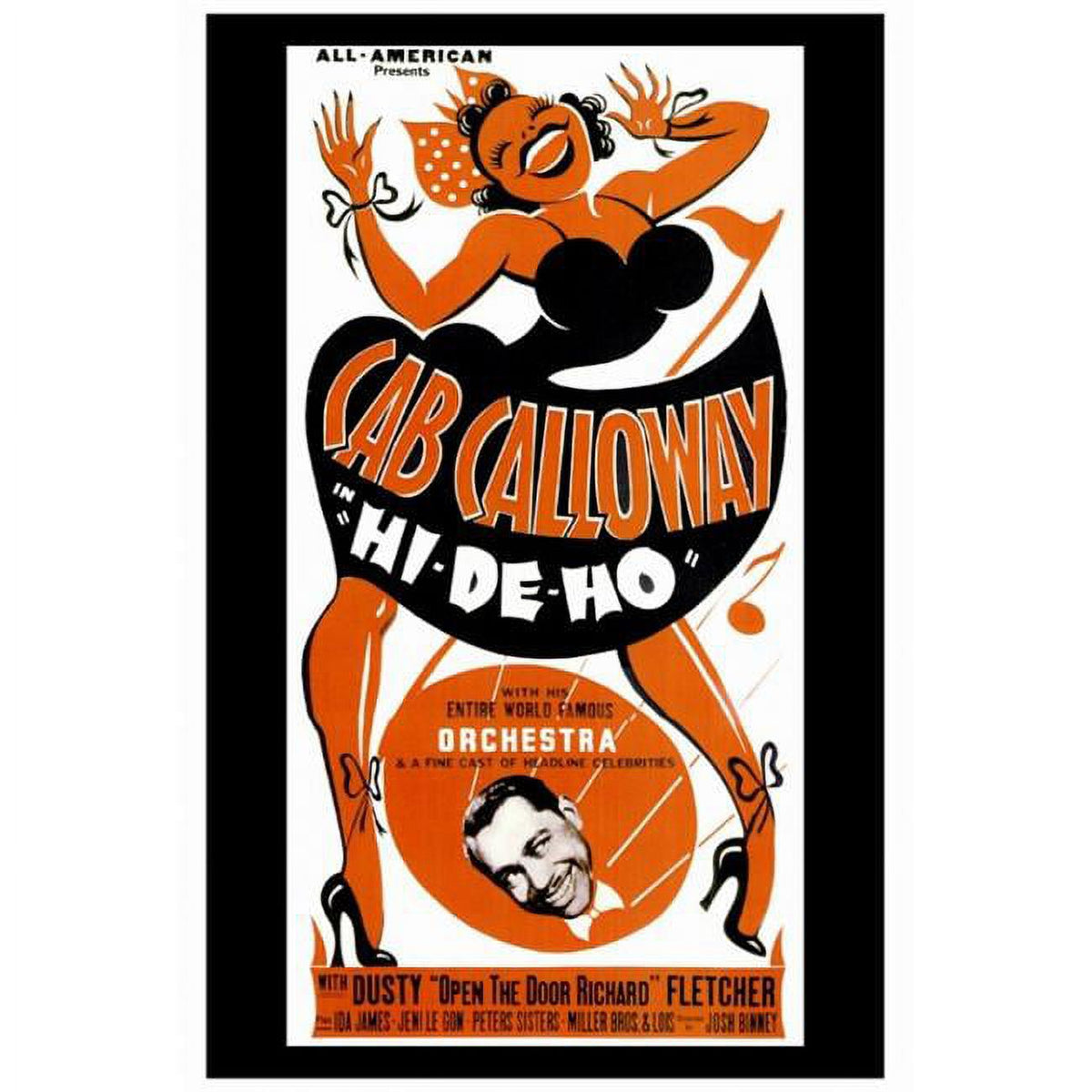 Hi-De-Ho Movie Poster Print in vibrant colors - 27x40 size.