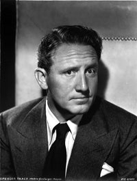 Spencer Tracy Black and White Portrait Photo Print in Tuxedo