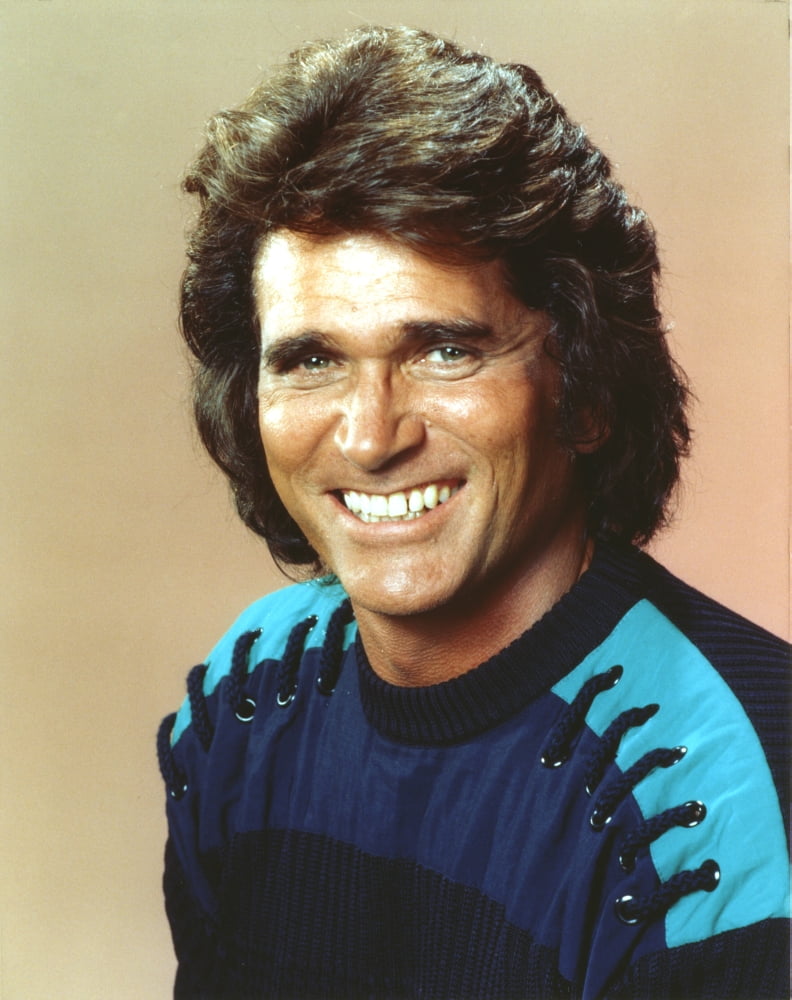 Michael Landon smiling portrait photo print