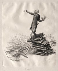 'The Savant' poster print by Jean Veber, available in multiple sizes.