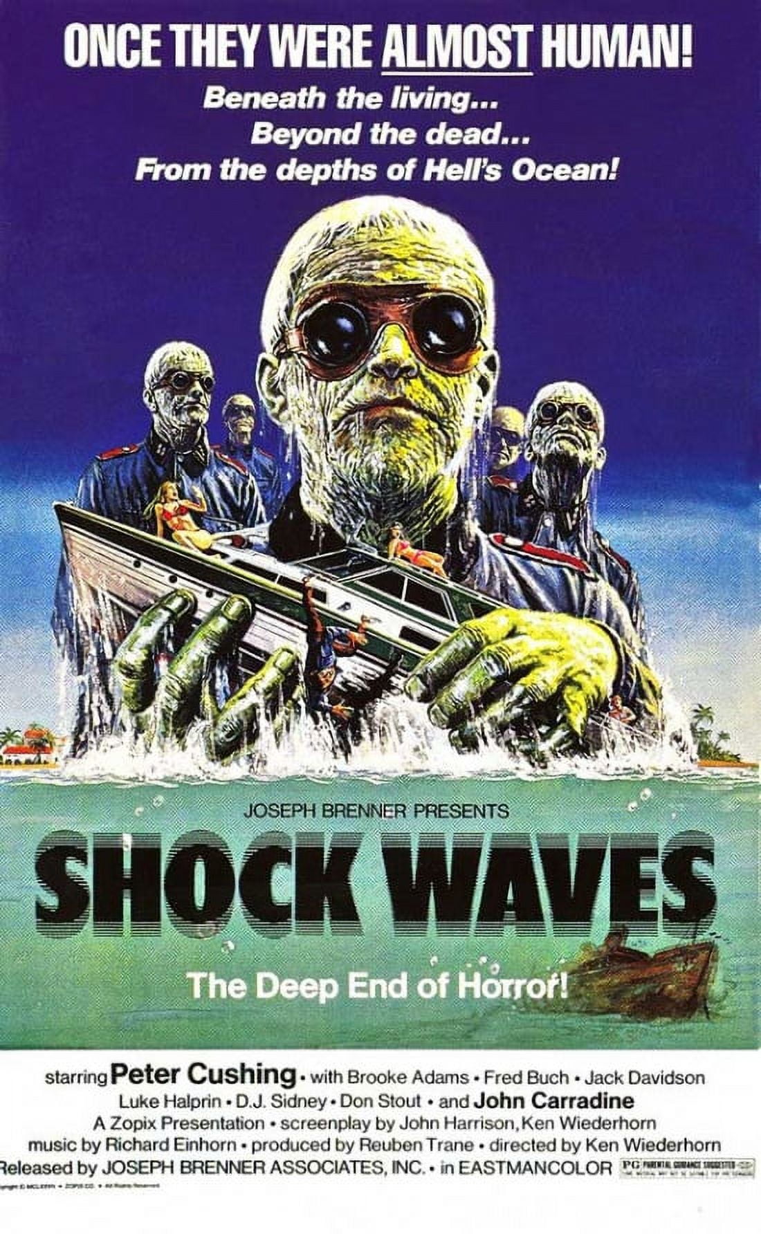 Shock Waves Movie Poster 11x17 Print for home decor