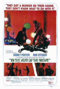 In the Heat of the Night movie poster print 27x40