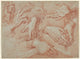 Hands Study for a Reclining St. Francis Art Print by Daniele Crespi, 8x10