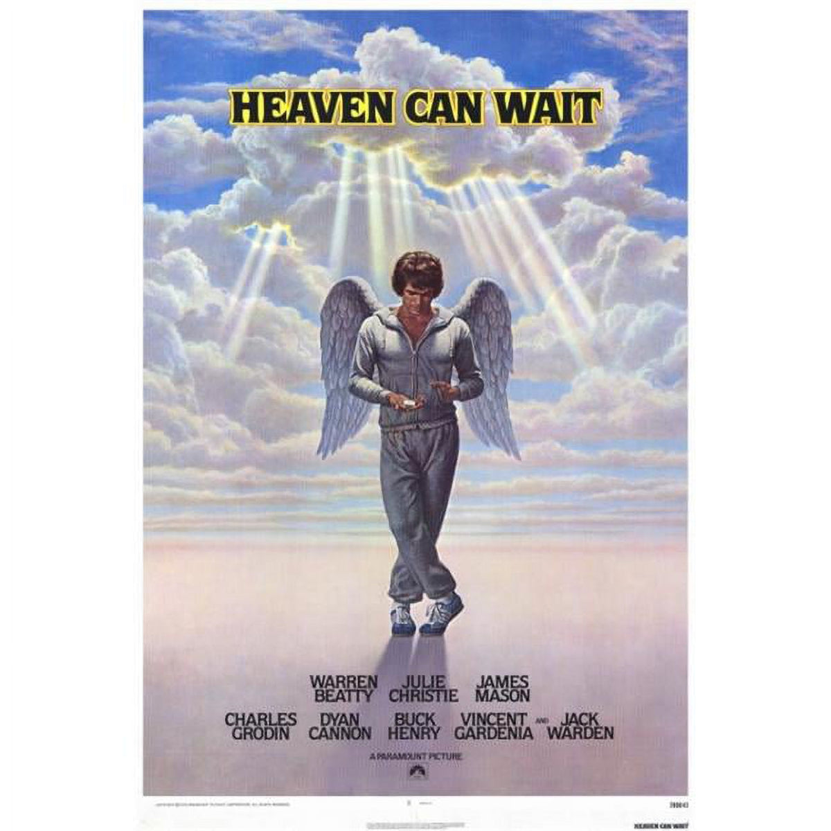 Heaven Can Wait movie poster print, 27x40 inches.