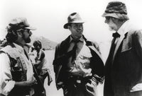 On the set of Indiana Jones and the Last Crusade photo print