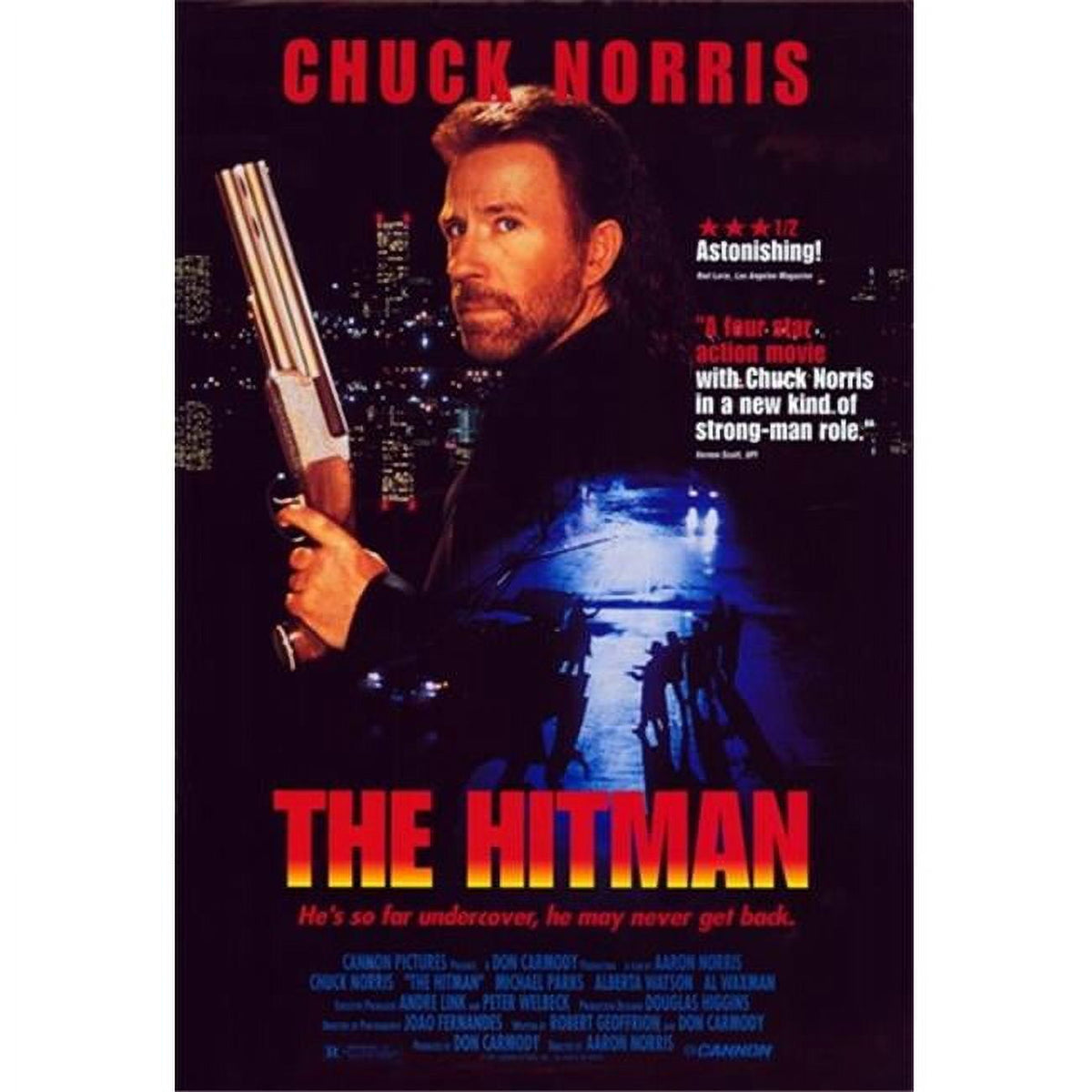 The Hitman Movie Poster 11x17 print showcasing thrilling action.