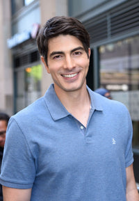 Brandon Routh AOL Build event photo print by Derek Storm.