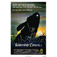 Watership Down Movie Poster 11x17 Print featuring iconic imagery from the animated classic.