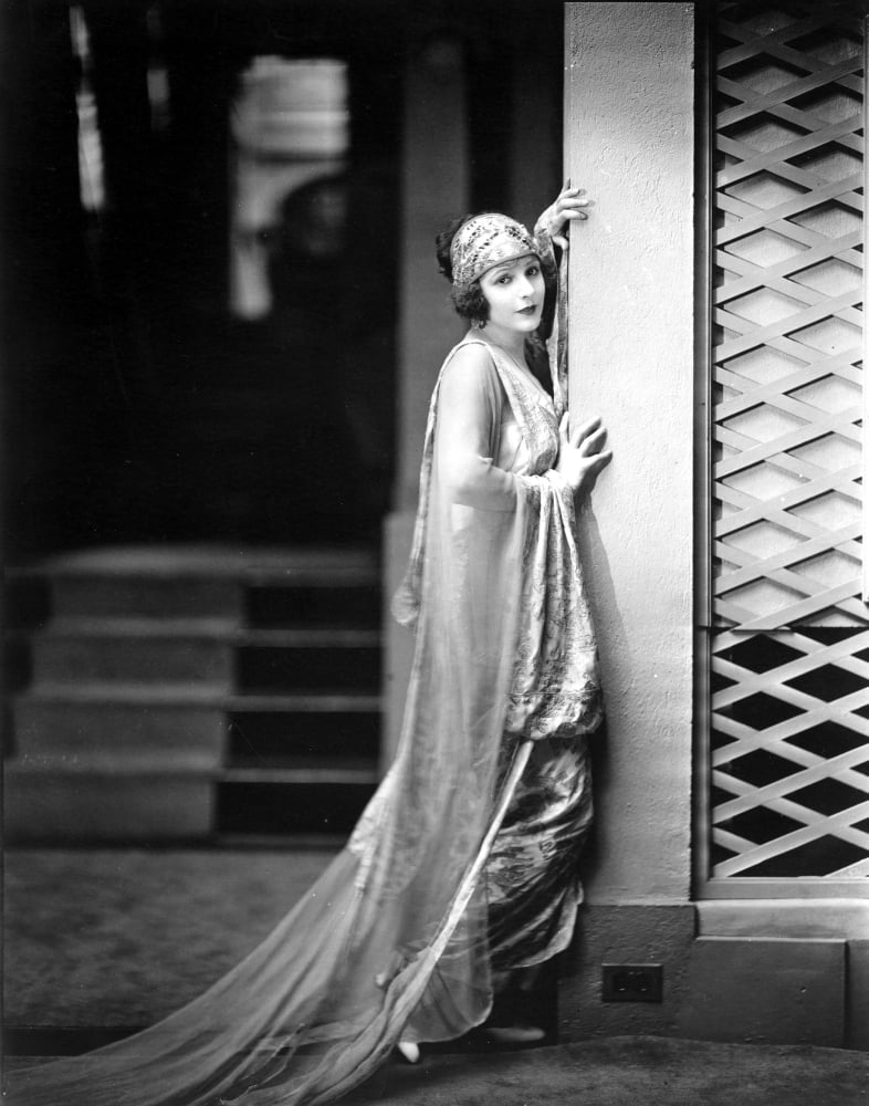 The Eternal Flame 1922 photo print featuring Norma Talmadge, vintage film poster.