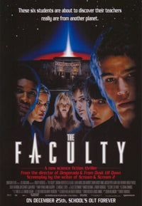 The Faculty Movie Poster 11x17 print showcasing thrilling horror film art.