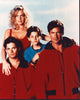 Baywatch cast photo print featuring Erika Eleniak, Billy Warlock, Jeremy Jackson, and David Hasselhoff