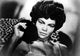 Eartha Kitt photo print featuring leopard print fur
