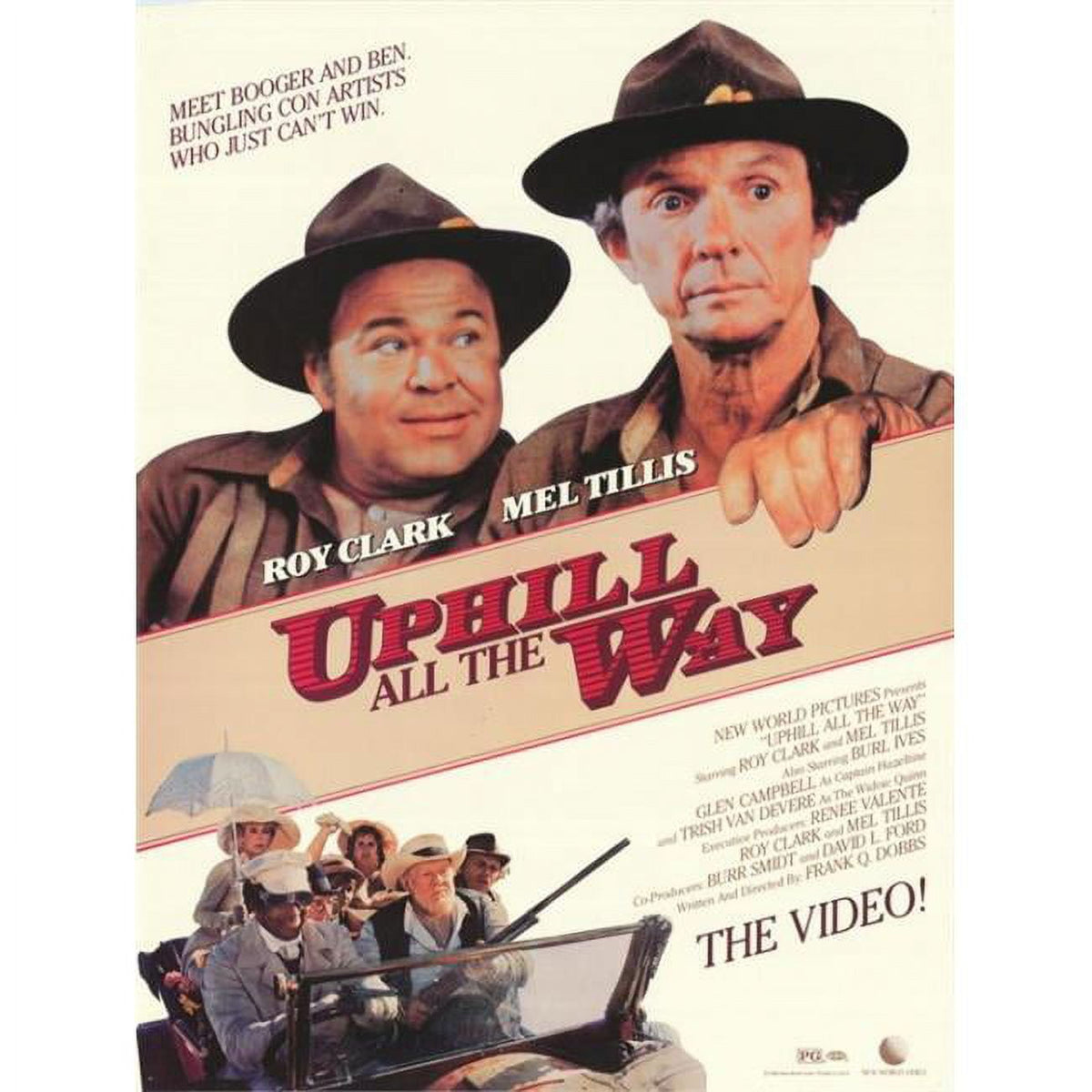 Uphill All the Way Movie Poster Print in 27 x 40 size.