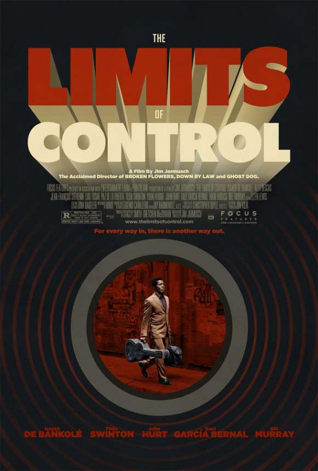 The Limits of Control Movie Poster 11x17 print