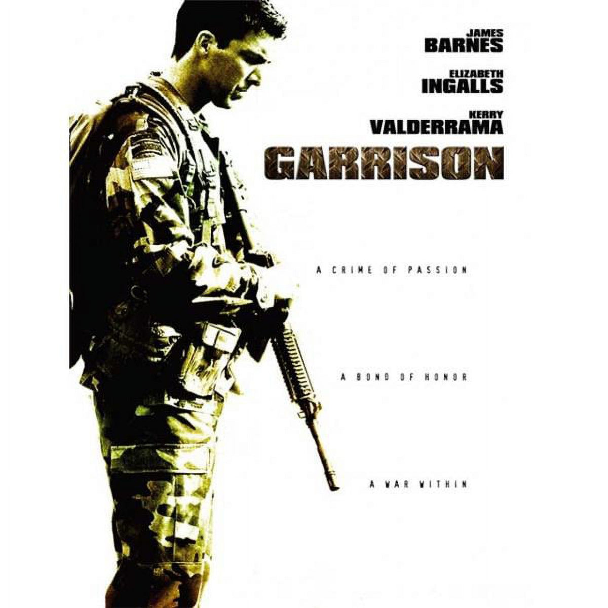 Garrison Movie Poster in 11x17 size featuring vibrant film imagery.