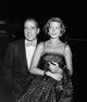 Humphrey Bogart and Lauren Bacall wearing a polka dot dress photo print.