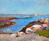 Portsmouth Harbor Art Print by William James Glackens, 1909