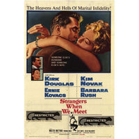 Strangers When We Meet Movie Poster Print 27x40